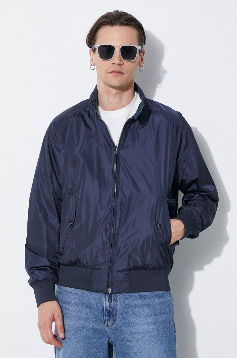 Vindjacka Baracuta Baracuta Reversible G9 Jacket Mörkblå | BRCPS1026