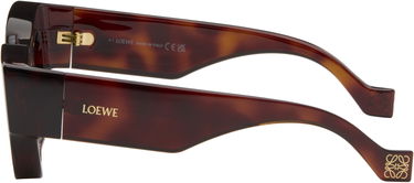 Solglasögon Loewe Paula's Ibiza Goggle Rectangle Sunglasses Brun | LW40172UM5652N 840126861495, 2