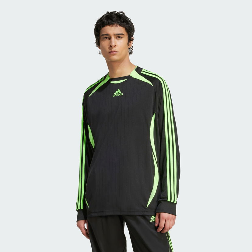 Jersey adidas Performance Teamgeist Adicolor Long Sleeve Jersey Svart | JW5908
