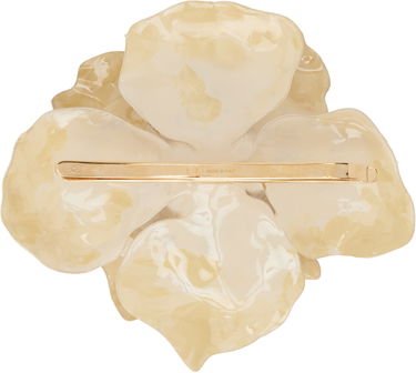 Pin Valentino Off-White Flower Pin Beige | 6Y2J0T01GCT, 1