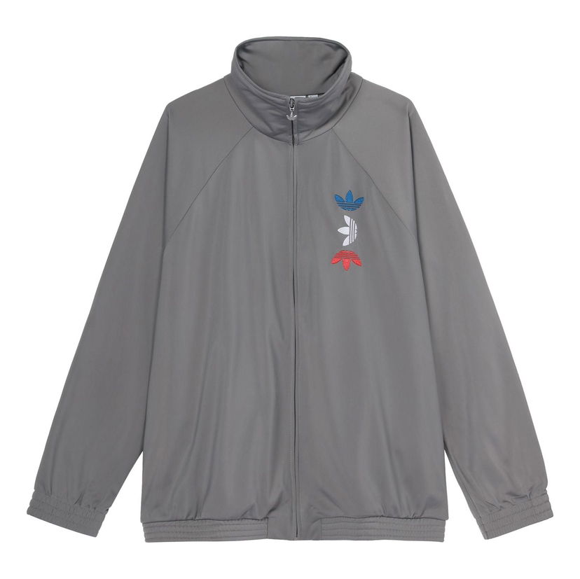 Bomberjacka adidas Originals Originals Logo Metallic Sports Jacket Grå | FS7322