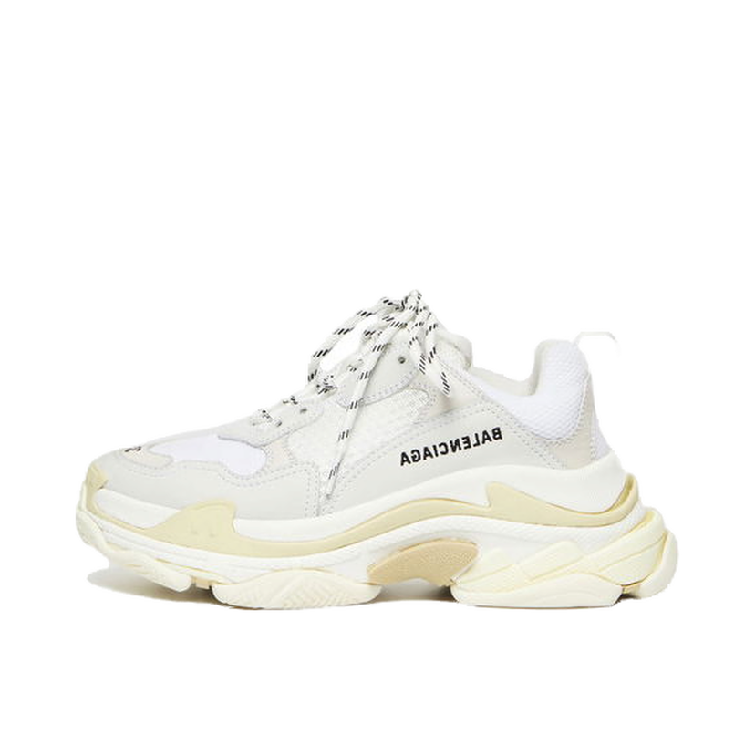 Sneakers och skor Balenciaga Triple S White 2019 W Vit | 524036W09E19000