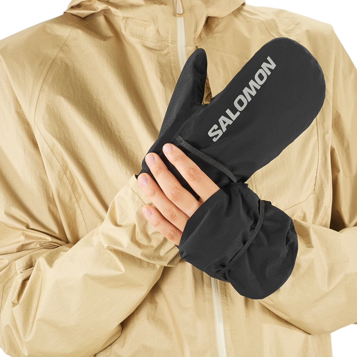 Handskar Salomon BONATTI Waterproof Mittens Svart | lc2052000, 1