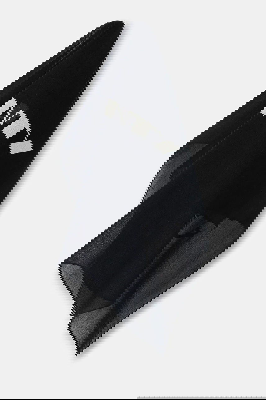 Halsduk Rick Owens Rick Owens DRKSHDW Cotton Printed Opera Bandana Svart | DA02E7471.SCAEP2, 0
