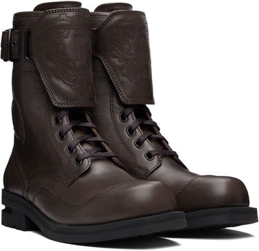 Sneakers och skor KIKO KOSTADINOV Kiko Kostadinov Fitz Military Boots Brun | KKAW25FT01-157, 3