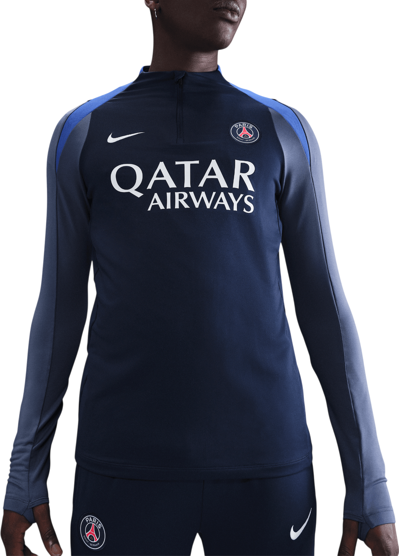 T-shirt Nike PSG Strike Drill Top Mörkblå | hj7782-411, 0