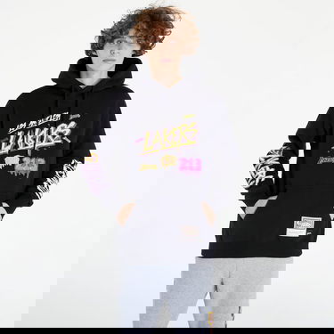 Sweatshirt Mitchell & Ness Slap Sticker Hoodie Svart | FPHD4771-LALYYPPPBLCK, 0