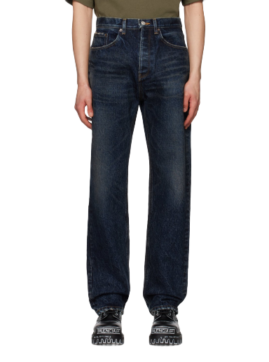 Jeans Balenciaga Relaxed Jeans Mörkblå | 724715-TNW51-4021