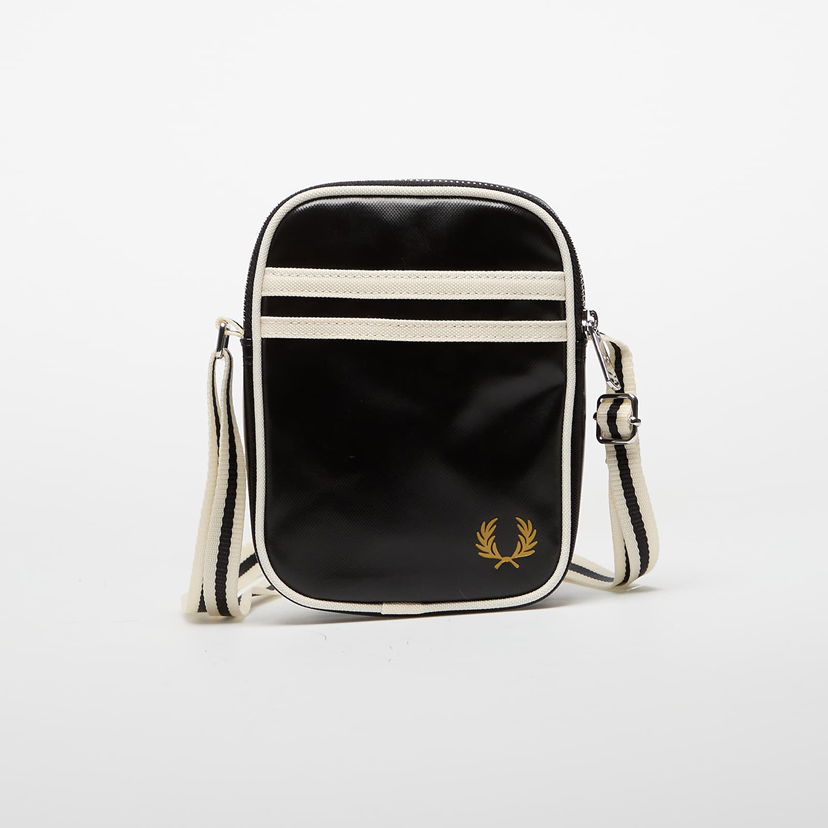Axelväska Fred Perry Fred Perry Classic Small Side Bag Svart | L1179 D57