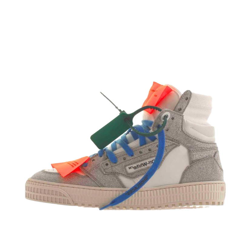 Sneakers och skor Off-White Off-Court 3.0 High White Silver W (FW22) Grå | OWIA112F22LEA0040172