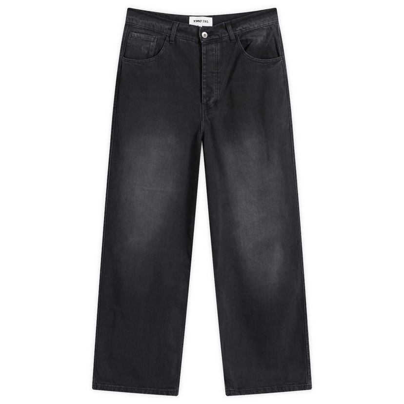 Jeans YMC YMC Replacement Wide Leg Jeans Svart | END-YMCNJ-DRK