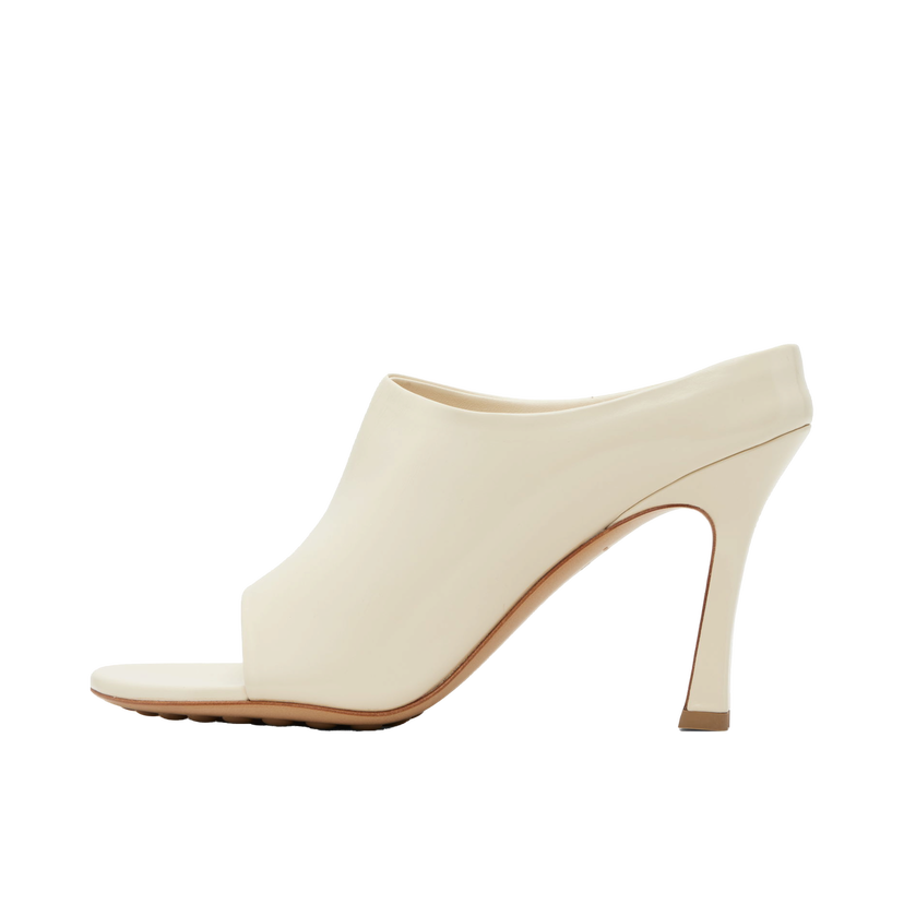 Sneakers och skor Bottega Veneta Bottega Veneta Rana Mules Vit | 827720 V3H90