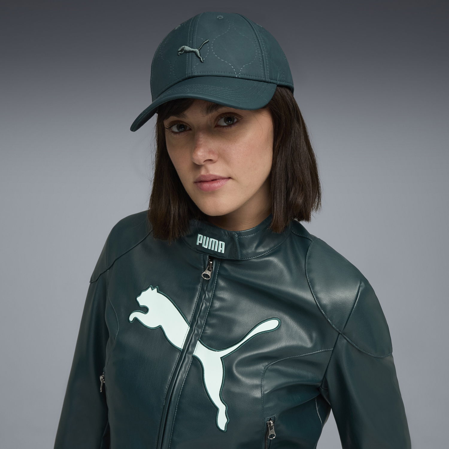 Keps Puma Quilted Baseball Cap Grön | 026382_02, 1