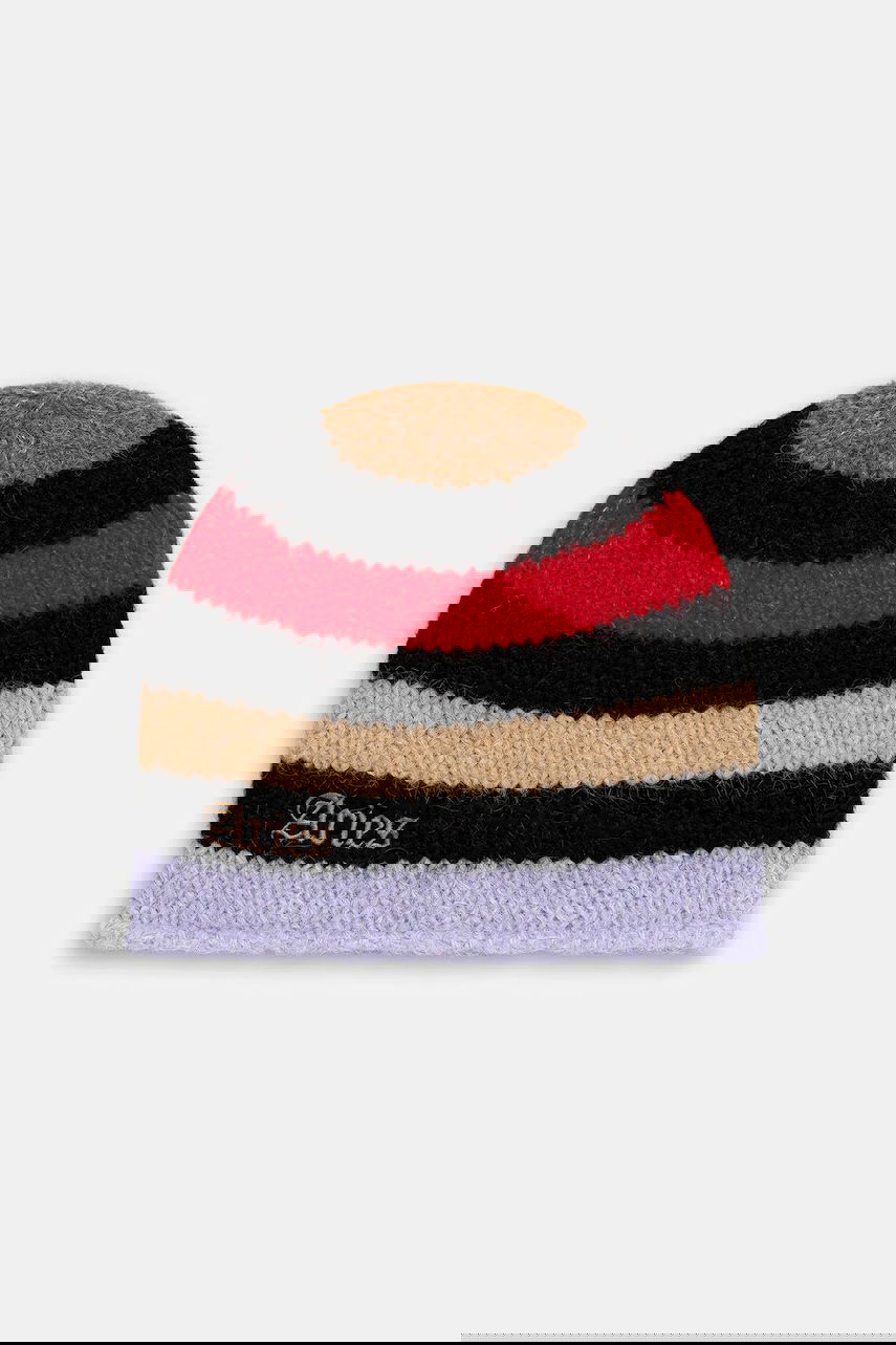 Mössa Aries Aries Brushed Stripe Wool Blend Beanie Flerfärgad | AR9003304, 0