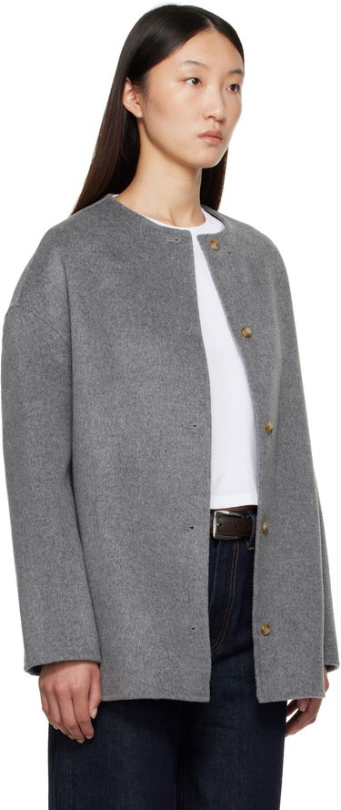 Rockar Loulou de Saison Loulou de Saison Dunne Wool Short Coat Grå | DUNNE, 1