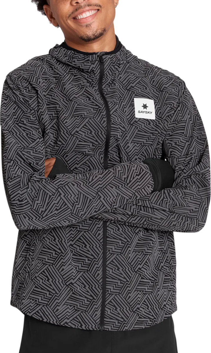 Vindjacka Saysky Hooded Reflective Blaze Jacket Grå | omrja01c1050-omrja01c1050