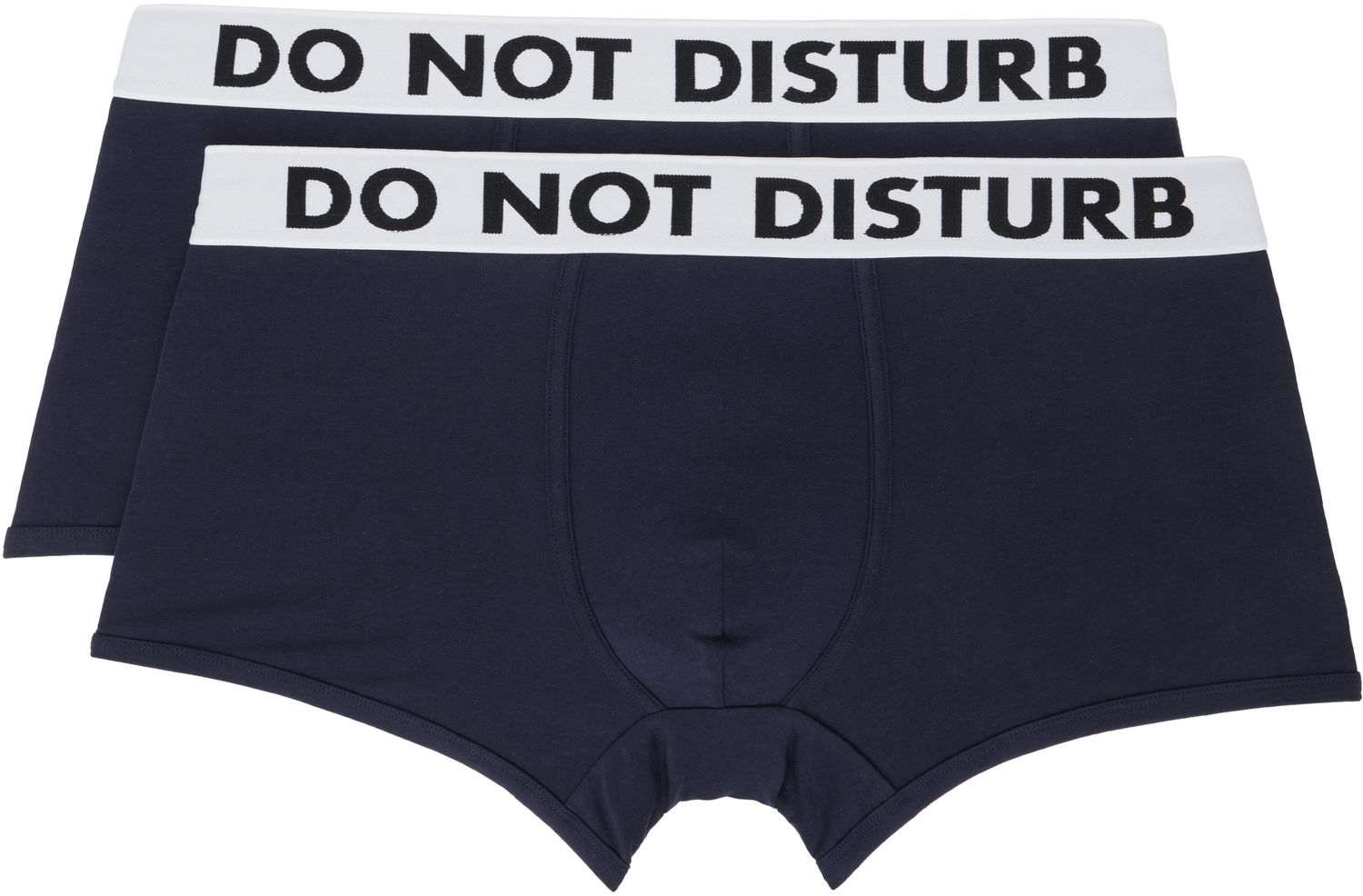Boxare Moschino Moschino Two-Pack "Do Not Disturb" Boxer Briefs Mörkblå | 251V1V131444100290, 0