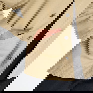 Jacka C.P. Company C.P. Company Cotton/Linen Overshirt Beige | 18CMOS200A006273G-305, 3