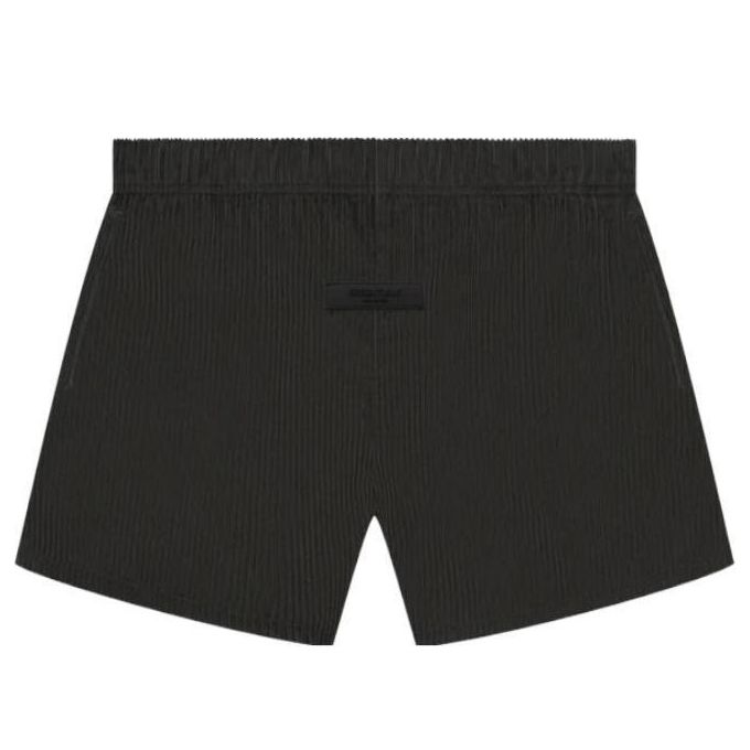 Shorts Fear of God Fear of God Essentials SS23 Dock Shorts Svart | FOG-SS23-062