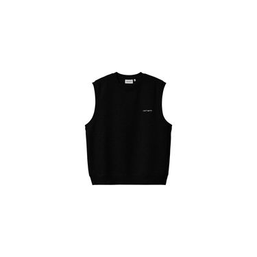 Sweater Carhartt WIP Script Vest Svart | I033084_0D2_XX, 7