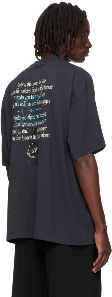T-shirt VETEMENTS Vetements Cradle of Filth 'Vampire Cult' Oversized Graphic T-Shirt Svart | UCF76TR700N, 2