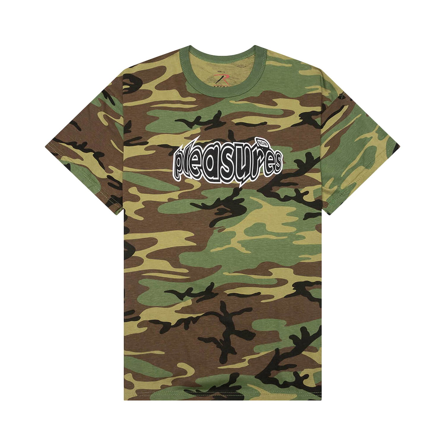 T-shirt Pleasures Strain Logo T-Shirt Flerfärgad | P21W054 CAMO, 1