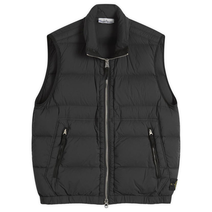 Väst Stone Island Seamless Tunnel Nylon Down-TC Vest, Size Medium Svart | K2S15G100007-V0029