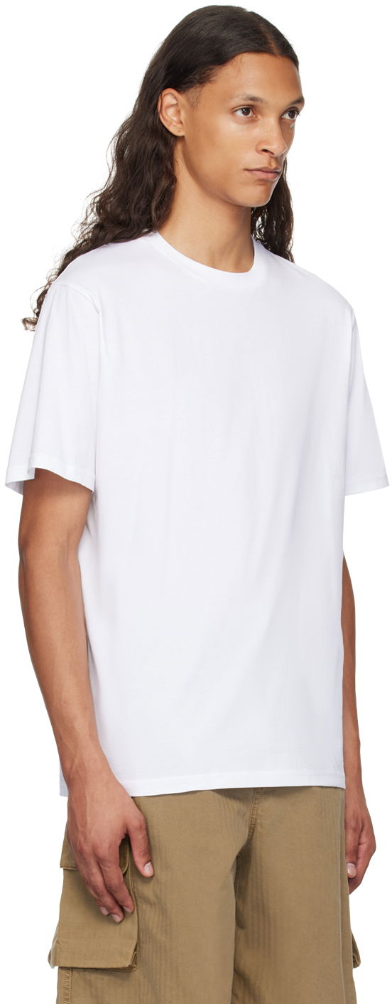 T-shirt Carhartt WIP Crew Neck Standard Fit T-Shirt Vit | I029370, 1