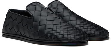 Kläder Bottega Veneta Bottega Veneta Intrecciato Leather Slippers Svart | 819500V55V01000, 3