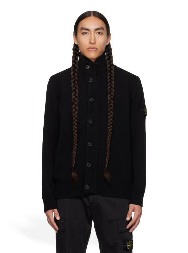 Sweater Stone Island Patch Svart | 7915547A3