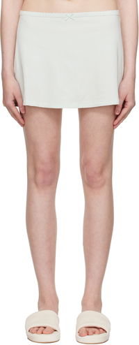 SKIMS Drop Needle Pointelle Miniskirt