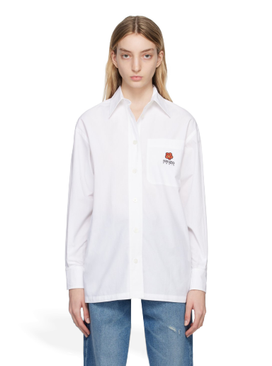 Skjorta KENZO Paris Boke Flower Shirt Vit | FD52CH0919LH