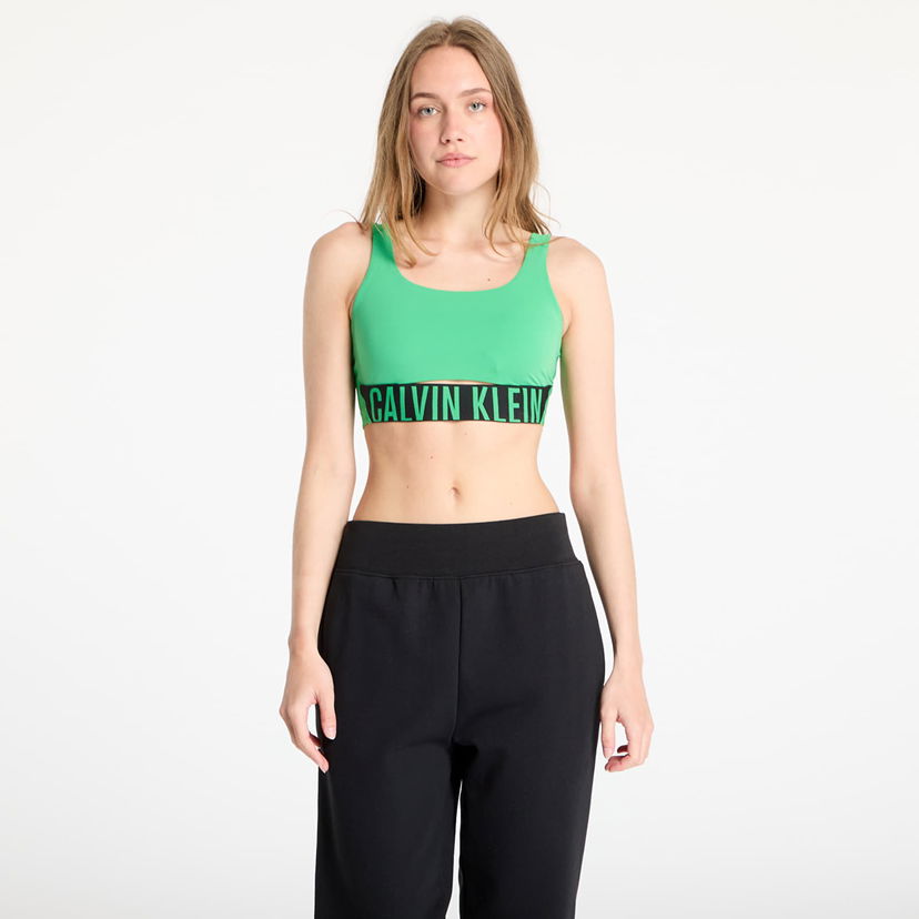 Behå CALVIN KLEIN Calvin Klein Sport Intense Power Medium Support Sports Bra Grön | LVGWS5K149 L1X