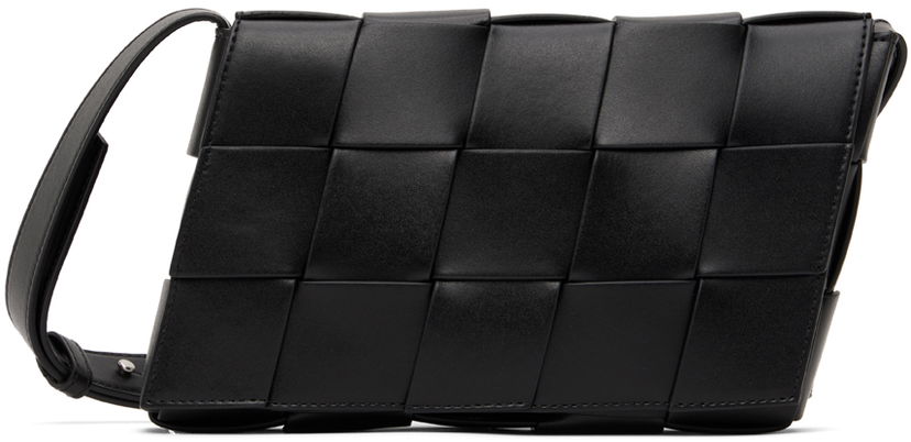 Axelväska Bottega Veneta Bottega Veneta Speed Cassette Shoulder Bag Svart | 765897V3KK0