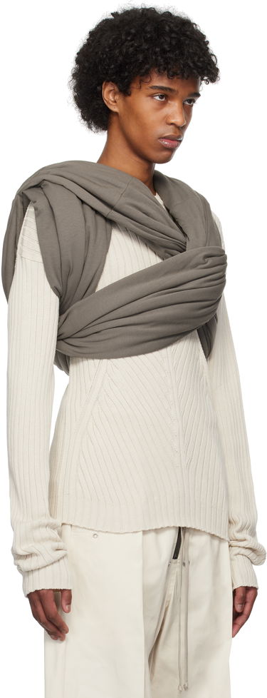 Linne Rick Owens Rick Owens Hollywood Triple Donut Top Beige | RU01E5432 JA, 4