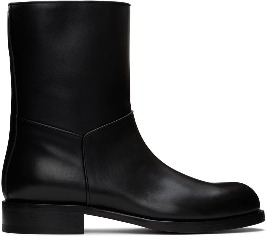 Sneakers och skor The Row Black Nobilis Boots Svart | F2065-L58, 0