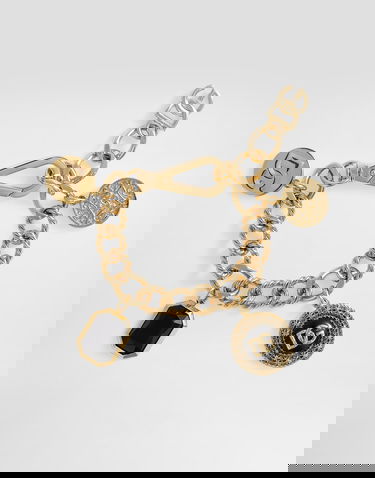 Armband Dolce & Gabbana Dolce & Gabbana Like A Virgin Gold Charm Bracelet Metallisk | WBR6V3W1111ZOO00, 0