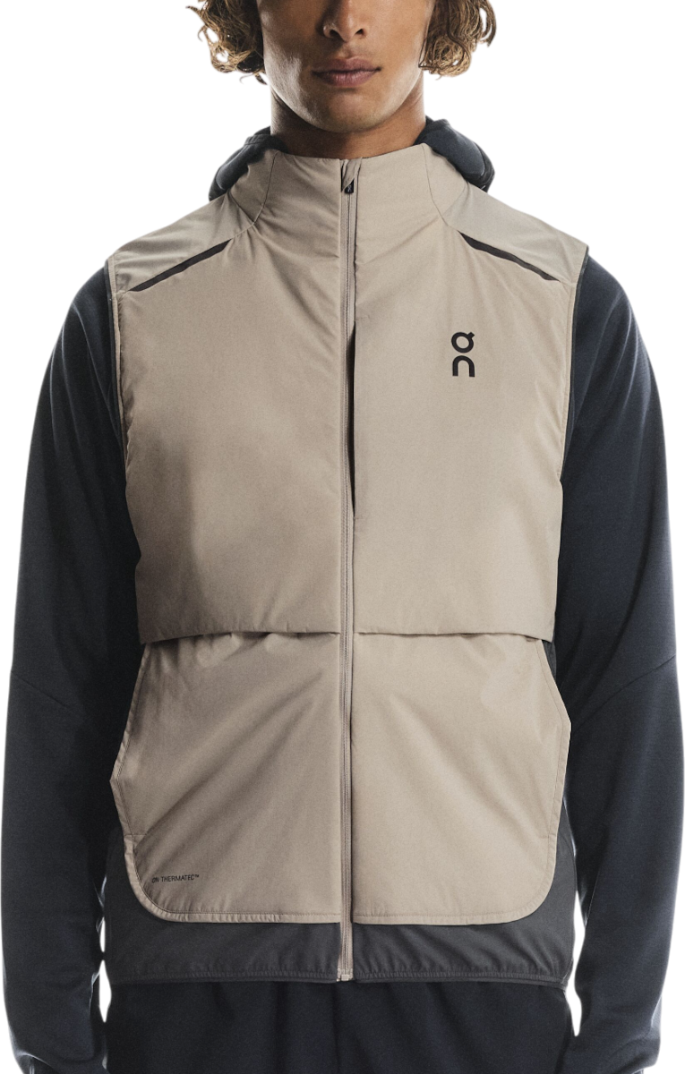 Väst On Running Running Weather Vest Beige | 1mf30193557, 0