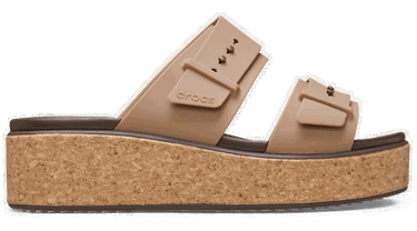 Sneakers och skor Crocs Brooklyn Cork Buckle Sandals Beige | 211252-2JJ, 0