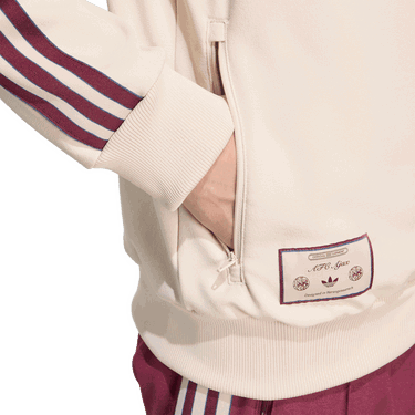 Jacka adidas Originals Ajax Amsterdam Terrace Icons Track Top Beige | jm7347, 2