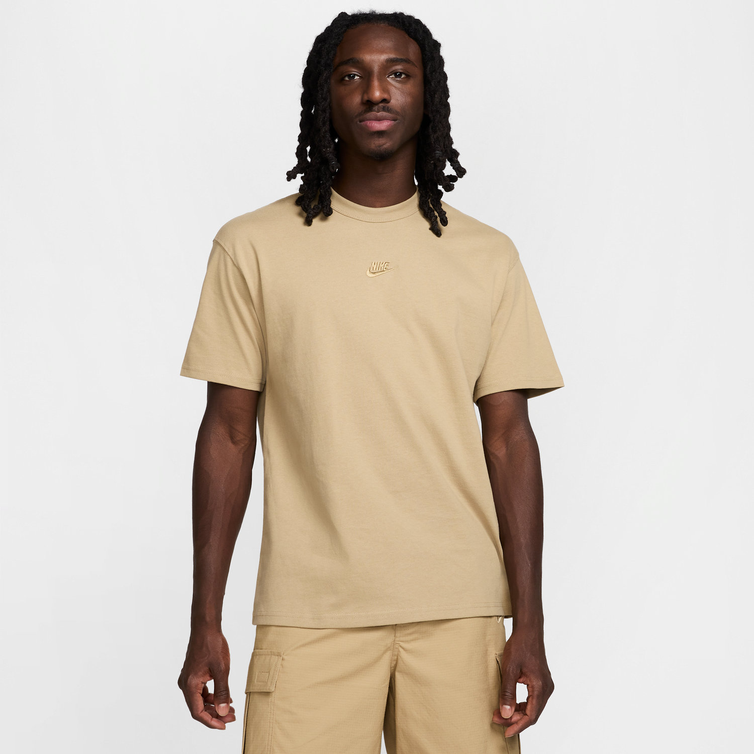 T-shirt Nike Nike Sportswear Premium Essentials T-Shirt Beige | DO7392-297, 0