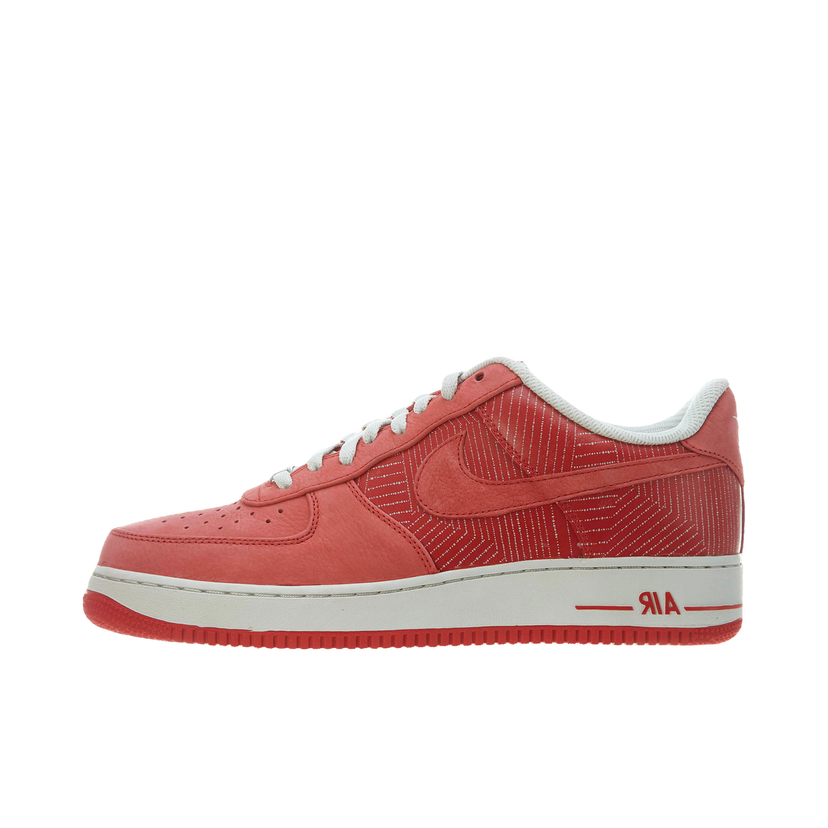 Sneakers och skor Nike Air Force 1 Low Premium Sport Red/Light Bone Röd | 318775-600