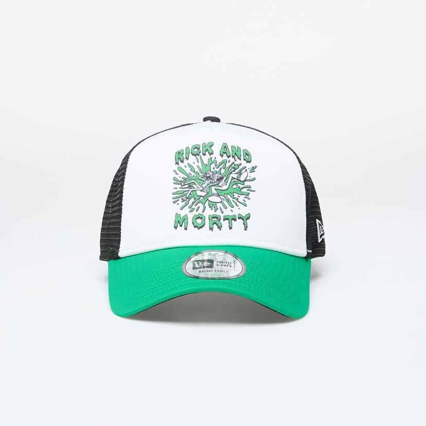 Keps New Era Rick And Morty 9Forty Trucker Snapback Green/ Black/ White Grön | 60503550