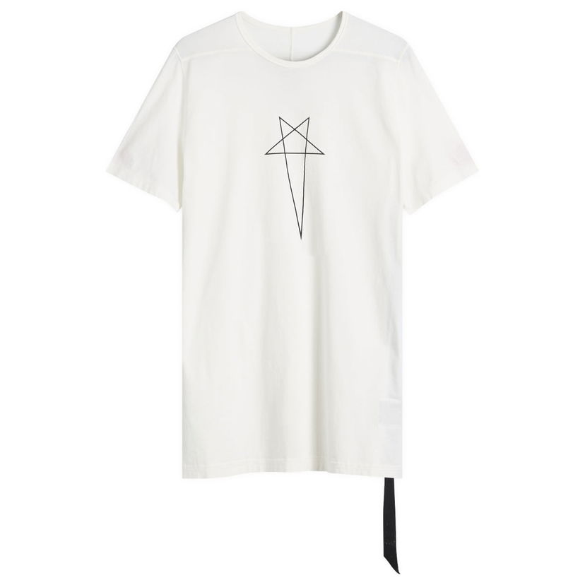 T-shirt Rick Owens DRKSHDW Level T-Shirt, Size Small Vit | DU01E3250-RNEP3P-1109