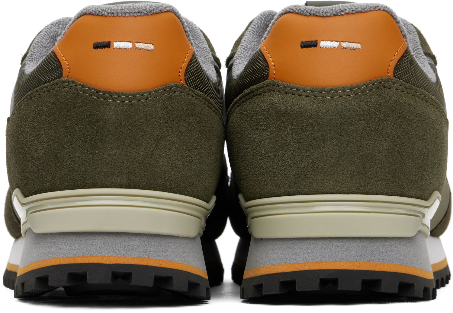 Sneakers och skor BOSS BOSS Embossed-Logo Grön | 50523221, 1