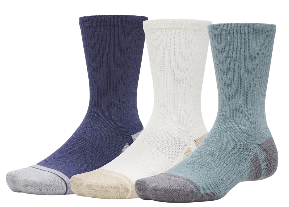 Strumpor Under Armour Under Armour Performance Tech Crew Socks 3-Pack Flerfärgad | 1379512-587, 0