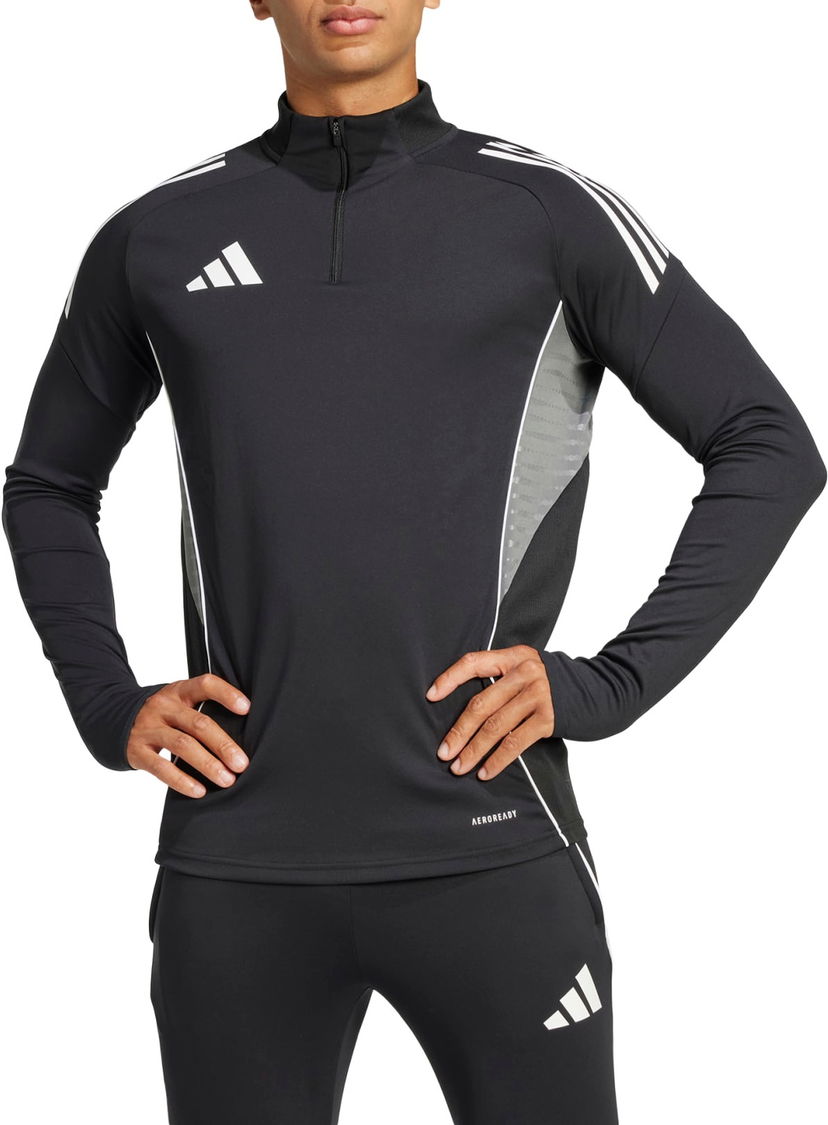 Sweater adidas Originals Adidas TIRO25C TR Long Sleeve Training Top Svart | jj1515