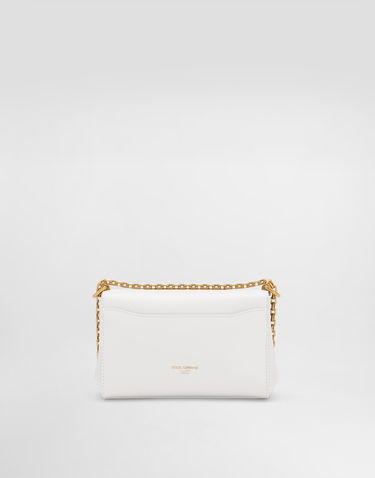 Axelväska Dolce & Gabbana Dolce & Gabbana Marlene Shoulder Bag Vit | BB7766A3G1980002, 2