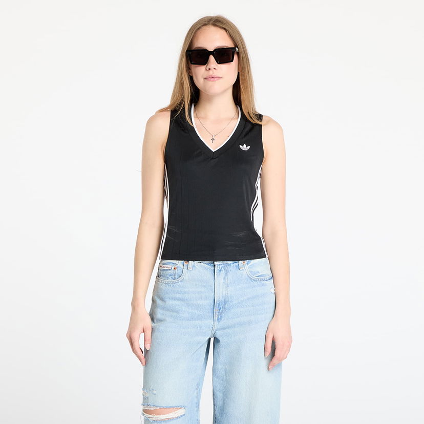 Linne adidas Originals Originals V-Neck Tank Top Svart | KD2279