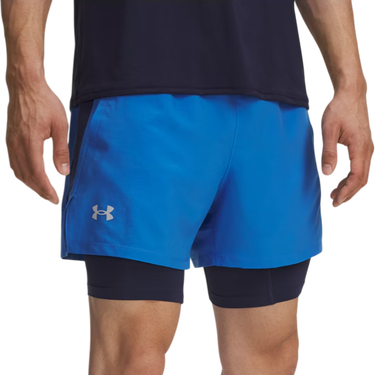 Shorts Under Armour UA Launch 5" 2-in-1 Running Shorts Blå | 1382640-402, 0